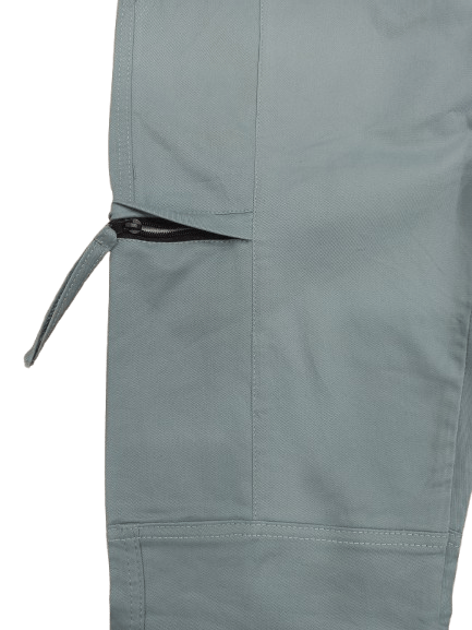 Cargo Zipper Loose Bottom Trouser - Image 5